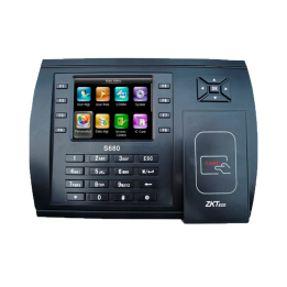 ZKTECO ZK-ICLOCKS680-DUAL Biometrinis prieigos kontrolės terminalas su piršto atspaudu, veidu, RFID ir PIN