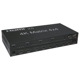 MARCA BLANCA HDMI-MATRIX-4X4-4K 4x4 HDMI matricos jungiklis 4K UHD HDR