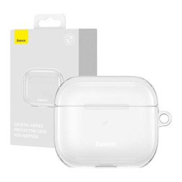 Läpinäkyvä Baseus Crystal -kotelo AirPods 3:lle