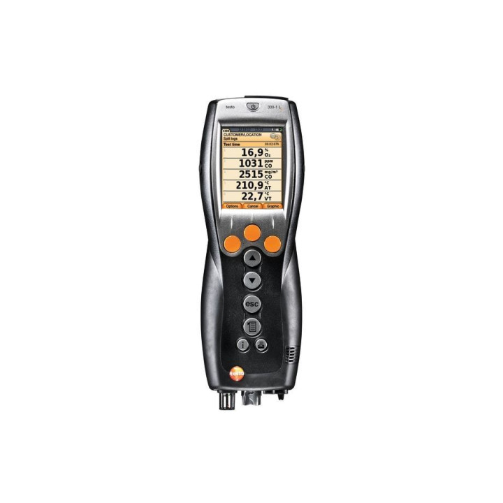 testo 330-1 LL - dūmų analizatorius Bluetoothilla