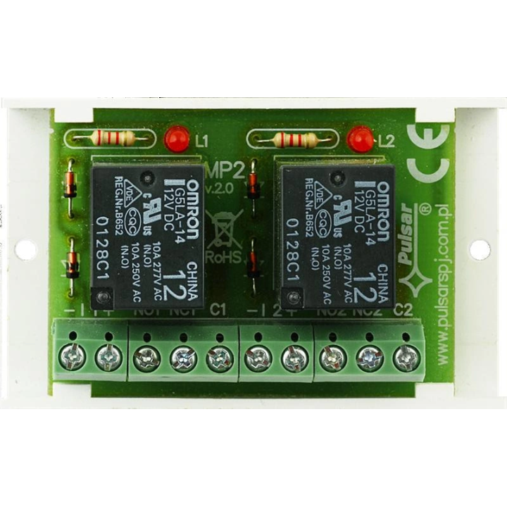 PULSAR AWZ-529 viedais releju modulis 1 kanāls 10A 230V WiFi Tuya