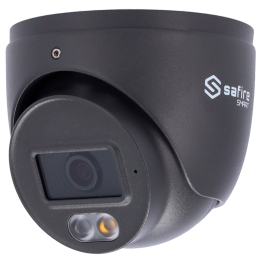 Камера типа «туррет» SAFIRE SMART SF-IPT010A-4B1-DL-GREY, 4MP, с Wi-Fi, PoE, двойным освещением