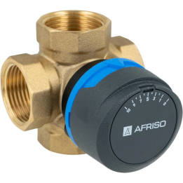 AFRISO ARV 484 ProClick – 4 virzienu maisīšanas vārsts, DN25, Rp 1", Kvs 9 m³/h