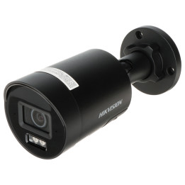 Hikvision DS-2CD2047G2H-LIU/SL(2.8)(EF)BLACK 4MP ColorVu Outdoor Bullet IP-kaamera PoE-ga, 2,8 mm fikseeritud objektiiv, Smart H