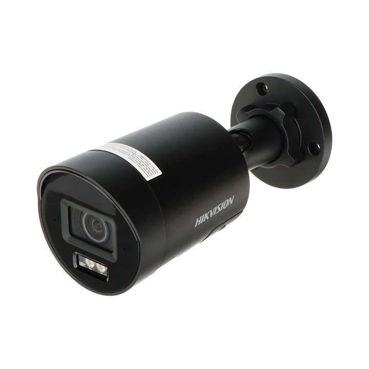 Hikvision DS-2CD2047G2H-LIU/SL(2.8)(EF)BLACK 4MP ColorVu Outdoor Bullet IP-kaamera PoE-ga, 2,8 mm fikseeritud objektiiv, Smart H