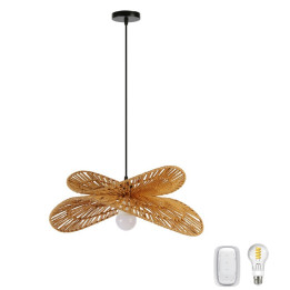Immax BOHO MARIPOSA-COMPLET 08265-S išmanusis lubų / sieninis šviestuvas su E27 lempute ir nuotolinio valdymo pultu