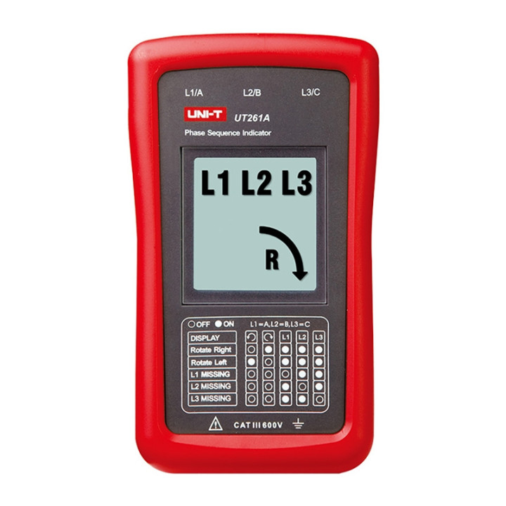 UNI-T UT261A Motor Phase and Rotation Direction Tester