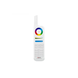 Milight-kaukosäädin RGB CCT 8-alue FUT086. Ohjaus 8-alueen LoRa-järjestelmä.