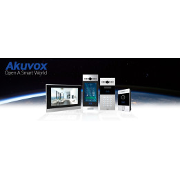 Akuvox R20A Black Outdoor Video Doorbell Panel Surface-Mounted