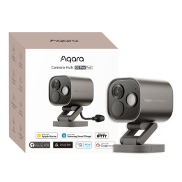 Aqara G5 Pro kameros centras su Zigbee ir Thread šliuzu, PoE, IP65, lauko išmaniojo namo centras, skirtas HomeKit Secure Video