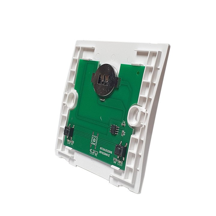 SmartWise BEREM2 Bluetooth (eWeLink-Remote) wireless switch with 2 button, WITHOUT FRONT PANEL