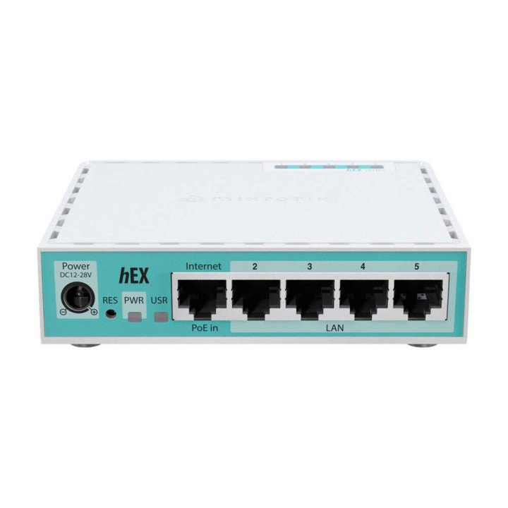 MikroTik hEX (2024 version) E50UG Router with RouterOS L4 License, Desktop Case
