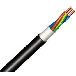 DRAKA CHU077 CYKY X-J 5x1.5 Power Cable 100m Black