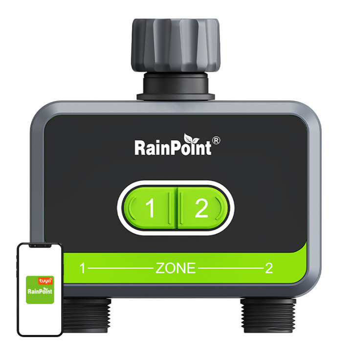 Контроллер орошения RainPoint на 2 зоны с приложением