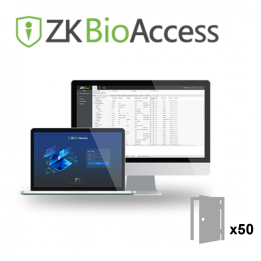 ZKTECO ZK-BIOACCESS-50D biometrinen sormenjälkipääte näppäimistöllä, erillinen, 3000 käyttäjää