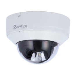 SAFIRE SMART SF-IPD040A-6I1-DL 6MP väliskuppel IP-kaamera PoE, Wi-Fi, kahe valgustusega, 50 m IR, microSD kuni 512 GB