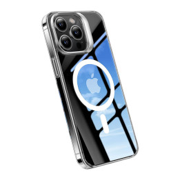 Torrase telefoniümbris UPRO Lstand Clear-Mag iPhone 15 PRO jaoks (läbipaistev)