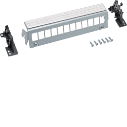 „Hager FZ12MK Patch Panel“, universalus, „Keystone“, 12 prievadų, tuščias