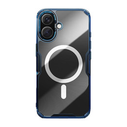 Nillkin Nature TPU Pro Magnetic iPhone 16 Plus -kotelo (sininen)