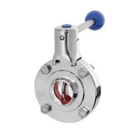 NIOB ANP159 Three-way ball valve, stainless steel 1.4301, 51 mm, PN10