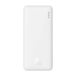 Baseus Airpow 10000mAh 20W barošanas bloks (balts)