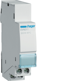 Hager EHN011 LED/CFL DIN-siiniga dimmer 300W