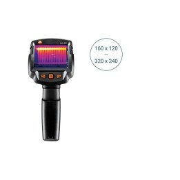 Thermal imager Testo 865 with 160 x 120 pixels IR resolution