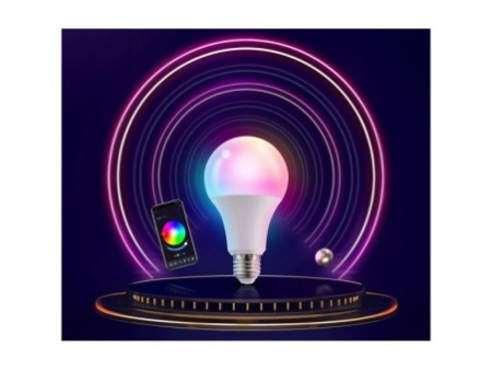 Viedā Wi-Fi RGB+CCT E27 9W spuldze