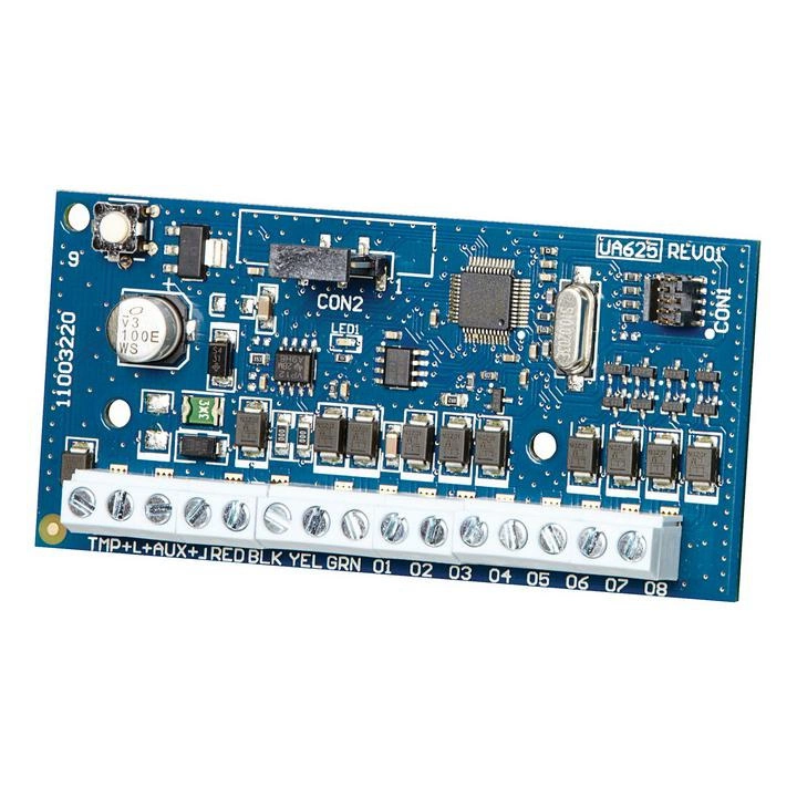 DSC NEO 8 vājstrāvas izejas paplašināšanas modulis HSM2208