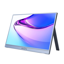 Arzopa A1S 14.0 nešiojamas monitorius (sidabro pilka)
