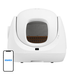 Inteliģenta pašattīroša kaķu smilšu kaste Catlink BayMax versija