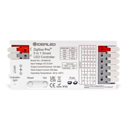 Gledopto GL-C-201P, Zigbee Pro 5-in-1 LED-ohjain (Zigbee+RF) 12V-54V DC