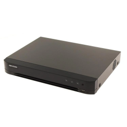 AHD, HD-CVI, HD-TVI, CVBS, IP DVR IDS-7204HUHI-M1/X/4A+4/1ALM 4 KANALIGA AcuSense Hikvision
