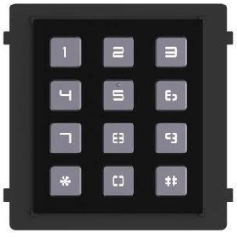 Keypad Module Hikvision DS-KD-KP, black