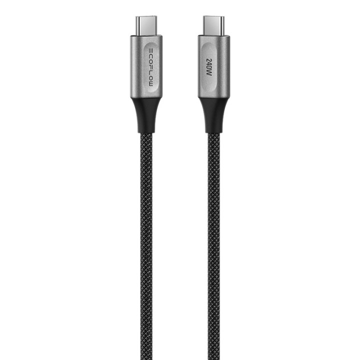 ECOFLOW RAPID Pro USB-C-USB-C kaabel, 1,8 m, 240 W