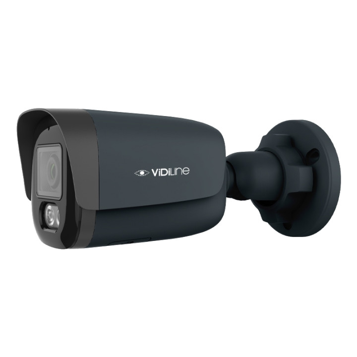 VidiLine VIDI-IPC-38T-E/M/C 8MP IP Bullet -kamera 2,8 mm Dual Light