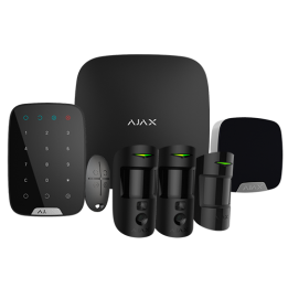 AJAX AJ-HUB2PLUSKIT-MP-PRO-B Умный домашний шлюз, Wi-Fi, 230V AC, черный