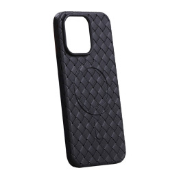 Magnētiski aizsargājošs tālruņa maciņš Joyroom JR-BP005 priekš iPhone 15 Pro (melns)