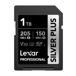 Карта памяти Lexar Professional SILVER PLUS SDXC емкостью 1 ТБ