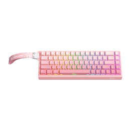 ONIKUMA G69 klaviatūra (rožinė) (QWERTY)