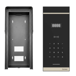 Genway WL-03NL-V3 uz virsmas montējams durvju domofona panelis ar lietus nojumes komplektu