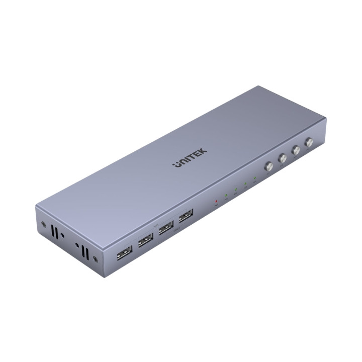 Unitek Przełącznik KVM 4K HDMI 2.0 4 in 1-out + USB
