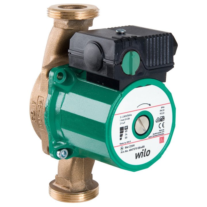 WILO APS099 Circulation Pump STAR-Z 20/7-3 150mm