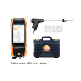 testo 300 NEXT LEVEL Longlife INDUSTRY 1. komplekts — dūmgāzu analizators (ar O2, CO H2 kompensāciju līdz 8000 ppm, NO-, NOlow-,