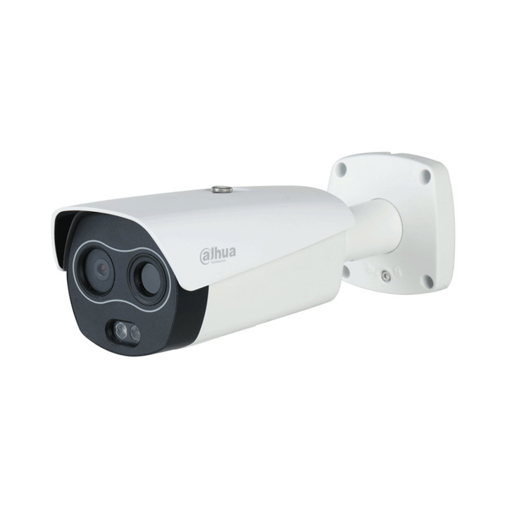 DAHUA TPC-BF2241-B7F8-DW-S2 dviejų spektrų šiluminė ir matoma IP kamera, 7,0 mm / 8,0 mm objektyvas, PoE