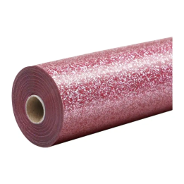 HTVRONT Glitter soojusülekandekile, 30,5 cm x 90 cm (roosa)
