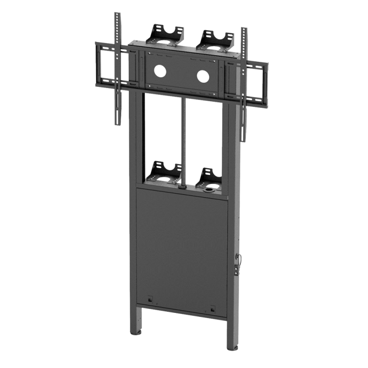 IBOARD IB-EST08-W2-V3-B Universal Mounting Bracket – Black, for Monitors/TVs up to 30kg