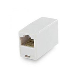 Adapteris "łącznik" RJ45-RJ45 nieekranowany do kabla UTP.