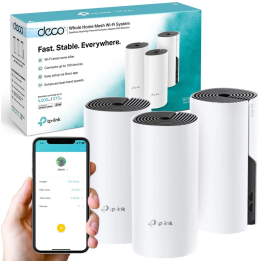 TP-Link Deco M4 koduvõrgu WiFi-süsteem (3-pakk)