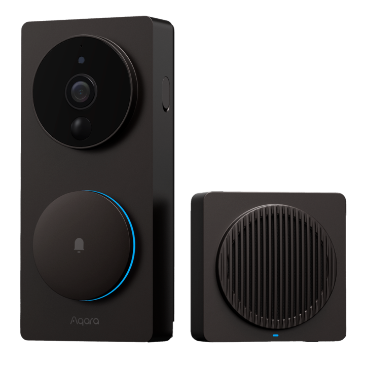 AQARA AQ-SVD-C03 Smart Video Doorbell with Wi-Fi 2.4GHz, 1080p Camera, Night Vision, Motion Detection, Indoor Installation